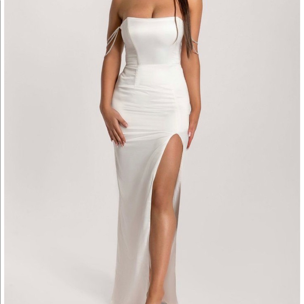 White gown